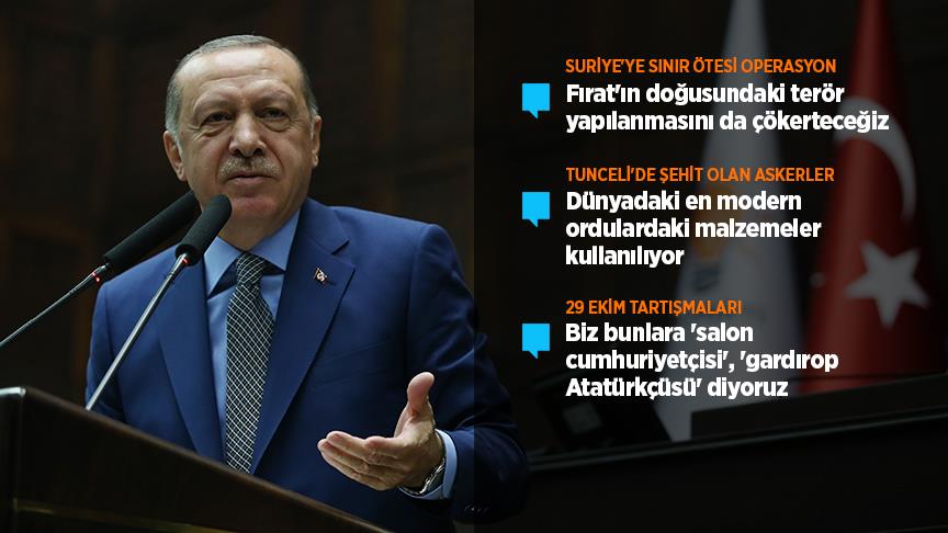 Erdoğan: Bizim Cumhuriyetçiliğimizin ölçüsü bu ülkeye yaptığımız hizmetlerdir