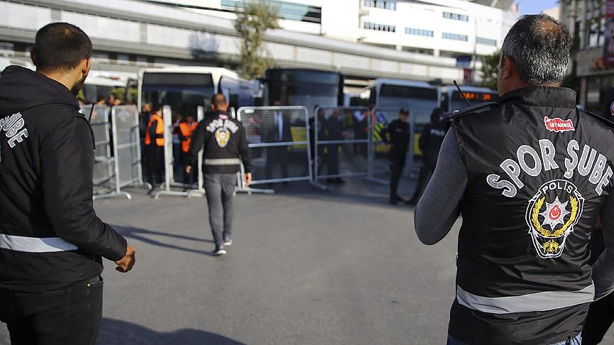 İstanbul'da yaklaşık 5 bin taraftara işlem yapıldı