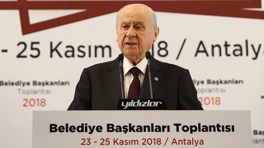 Bahçeli: MHP Cumhurbaşkanlığı Hükümet Sisteminin aktif öğesidir