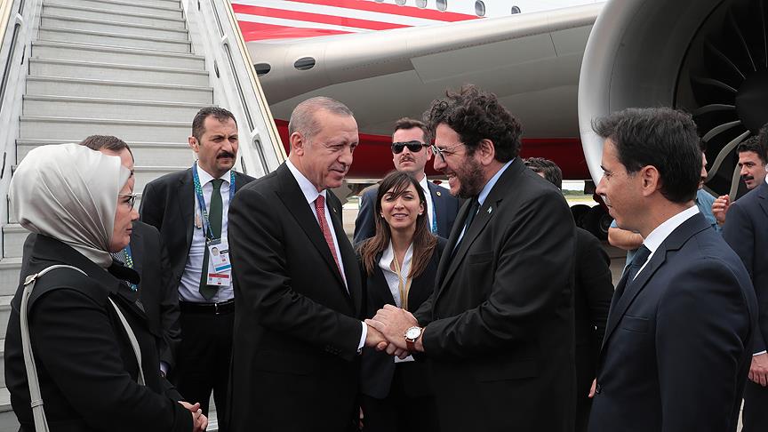 Cumhurbaşkanı Erdoğan Arjantin'de..