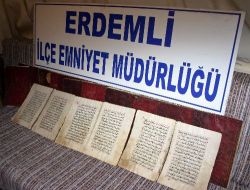 Erdemli'de 227 Yıllık Kur'an-ı Kerim Ele Geçirildi!