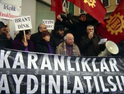 Darbecilerin Yargılanması İçin Yağmur Altında Eylem Yaptılar!