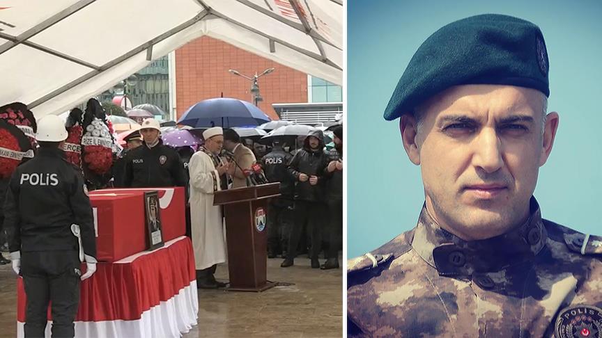 Şehit Emniyet Müdürü Verdi son yolculuğuna uğurlandı