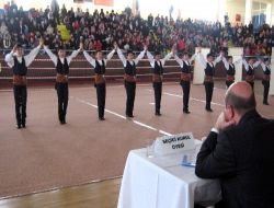 Halk Oyunları Ekipleri İl Birinciliği İçin Yarıştı