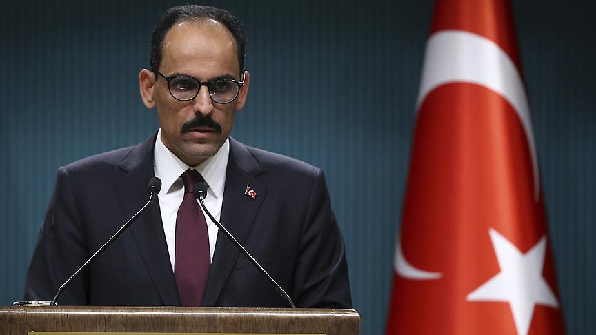 Kalın'dan ABD'li Senatöre: Teröristler müttefikiniz olamaz