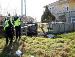 Ehliyetsiz Sürücü, Emanet Araçla Kaza Yaptı, Karısı Ve Bebeği Öldü
