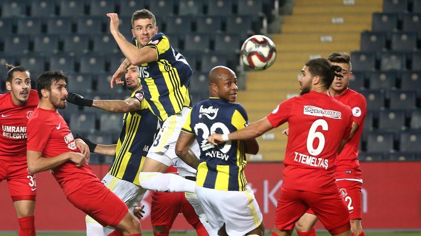 Fenerbahçe Ziraat Türkiye Kupasından elendi!