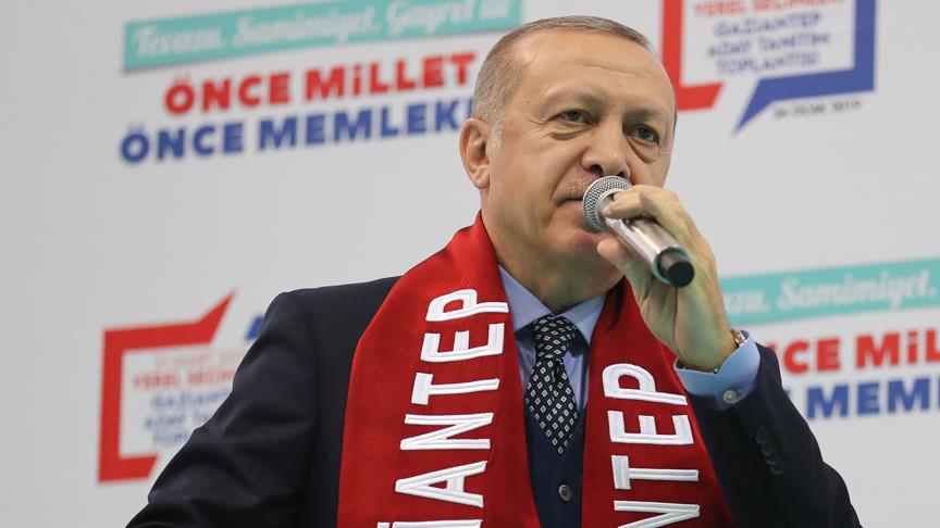 Erdoğan: Yanı başımızdaki kardeşlerimizi zalimlerin insafına bırakamayız
