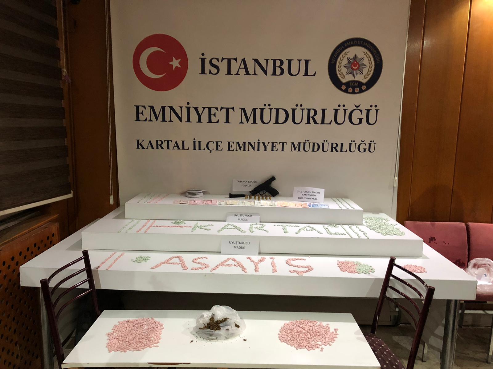 İstanbul Emniyeti'nden Uyuşturucu Operasyonu