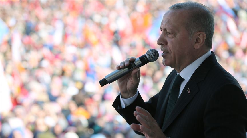 Erdoğan: Türkiye'yle hesabı olan herkes 31 Mart'ı bekliyor
