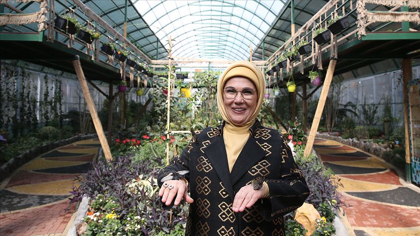 Emine Erdoğan Kelebek Vadisi'ni açtı