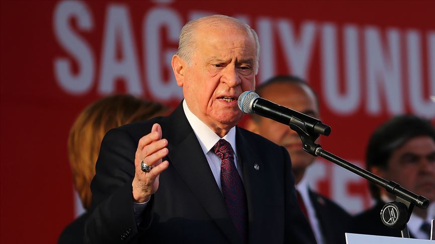 Bahçeli: Trump'ın Golan Tepeleri imzası hükümsüzdür