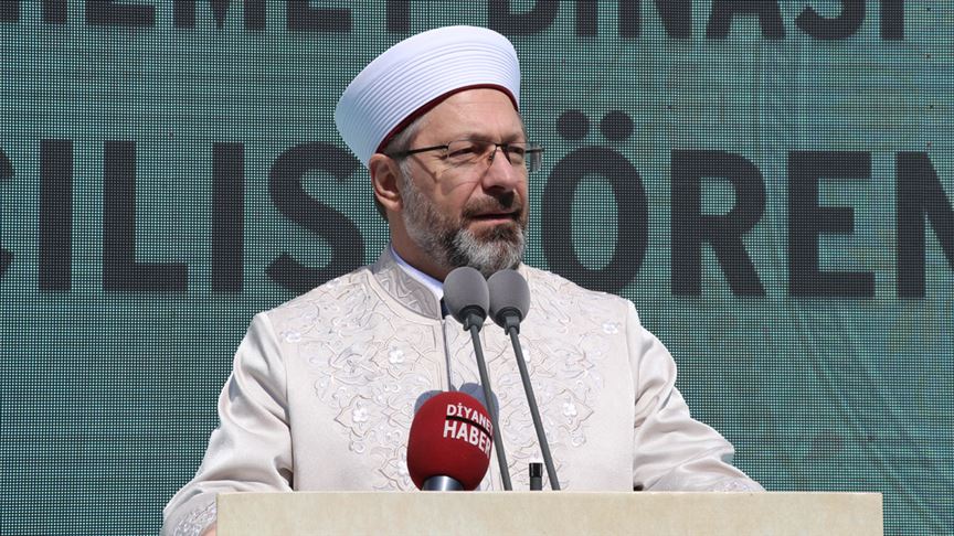 Diyanet İşleri Başkanı Erbaş: Bizim medeniyetimiz ilim, bilgi, okuma medeniyetidir