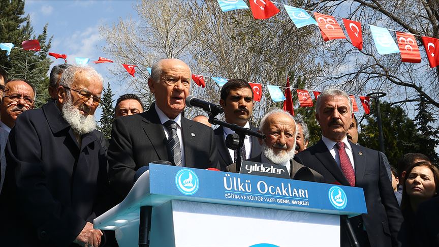 Bahçeli: Alparslan Türkeş'in hatırasına her daim sahip çıkacağız