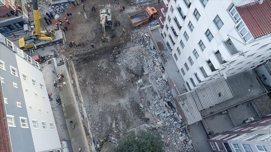 Kartal'daki çöken binaya ilişkin iddianame kabul edildi