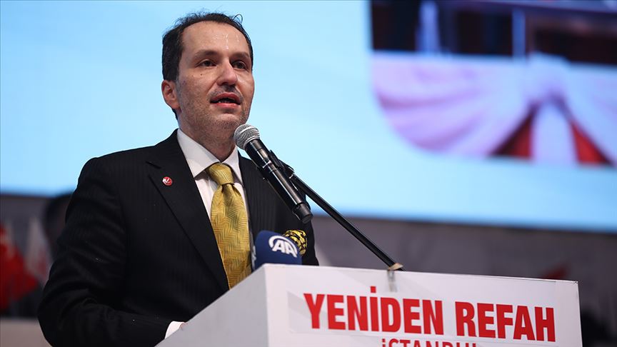 Yeniden Refah Partisi İstanbul 1. Olağan Kongresini yaptı