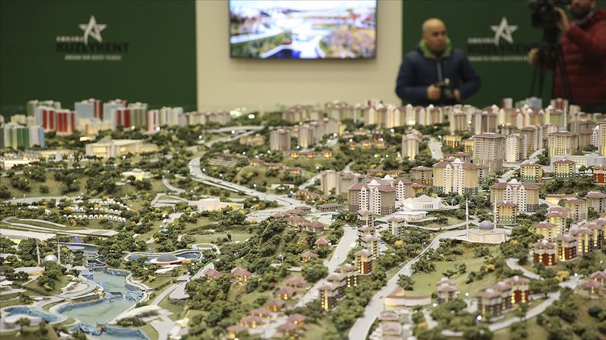 Ankara'da 50 bin sosyal konut projesi kapsamında kura çekimi yapıldı