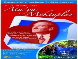 İzmir'de 'ata'ya Mektuplar' Yarışması Düzenleniyor