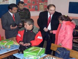 Gemerek Kaymakamı Tezcan, Okul Gezilerini Sürdürüyor