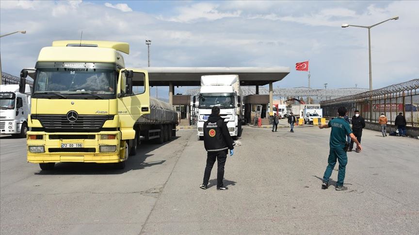 Habur Sınır Kapısı'nda Irak ile 'temassız' ticaret