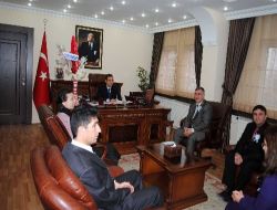 Defterdar Akpınar, Vali Türker'i Ziyaret Etti
