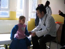 Öğrenciler Sağlık Taramasından Geçirildi