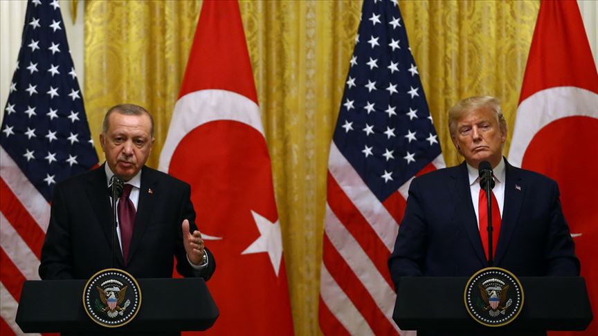 Cumhurbaşkanı Erdoğan ile ABD Başkanı Trump telefonda görüştü