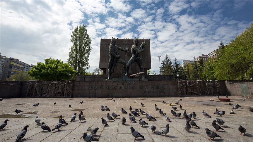 Başkentte sokağa çıkma kısıtlamasının ilk günü