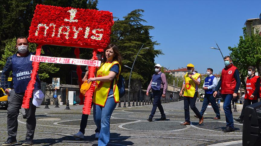 1 Mayıs yurt genelinde 184 etkinlikle kutlandı