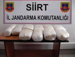 Siirt'te 10 Kilogram Esrar Maddesi Ele Geçirildi!!