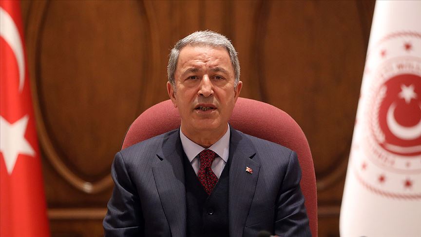 Akar: Suriye ve Irak'ın kuzeyinde terörle mücadelemiz aralıksız sürüyor