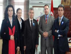 Defterdar Balcı, Başkan Alaydın'ı Ziyaret Etti