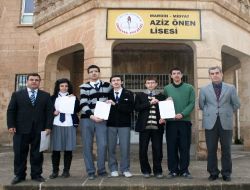 Midyat Aziz Önen Lisesi'nin 3 Projesi Tübitak Tarafından Kabul Edildi