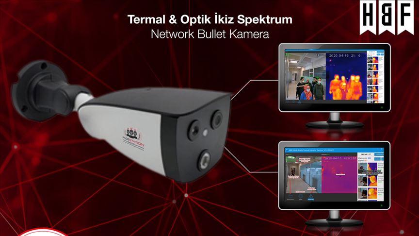 Ateş ölçen yerli termal kameralar yurt dışına ihraç ediliyor