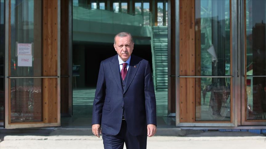 Erdoğan yeni CSO binasını ve Yargıtay Başkanlığı yeni hizmet binasını inceledi