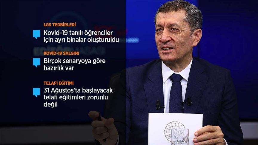 Selçuk: LGS konusunda tüm senaryolara yönelik tedbirleri alıyoruz