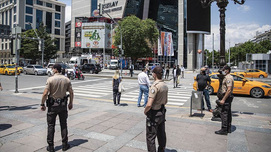 Başkentte maske denetimi yapıldı