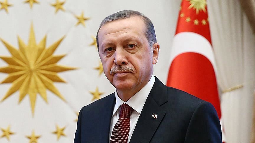 Cumhurbaşkanı Erdoğan'dan şehit ailesine taziye mesajı