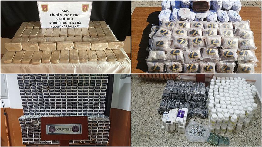 Hudut birlikleri KAÇAKÇILIĞA geçit vermedi!
