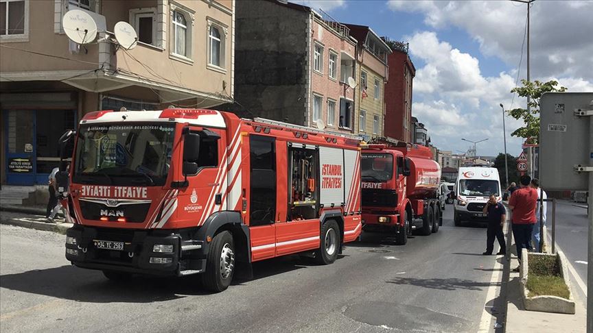 Arnavutköy'de iş yerinde patlama: 3 Yaralı