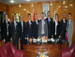 Siirt Defterdarı Avcu, Belediyeyi Ziyaret Etti