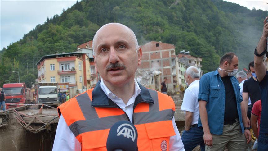 Ulaştırma ve Altyapı Bakanı Adil Karaismailoğlu: Devletimiz Giresun'umuzun yanında