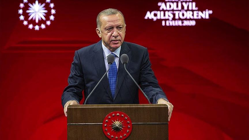 Erdoğan: Doğu Akdeniz'deki, Ege'deki faaliyetlerimizin özünde hak ve adalet arayışı vardır