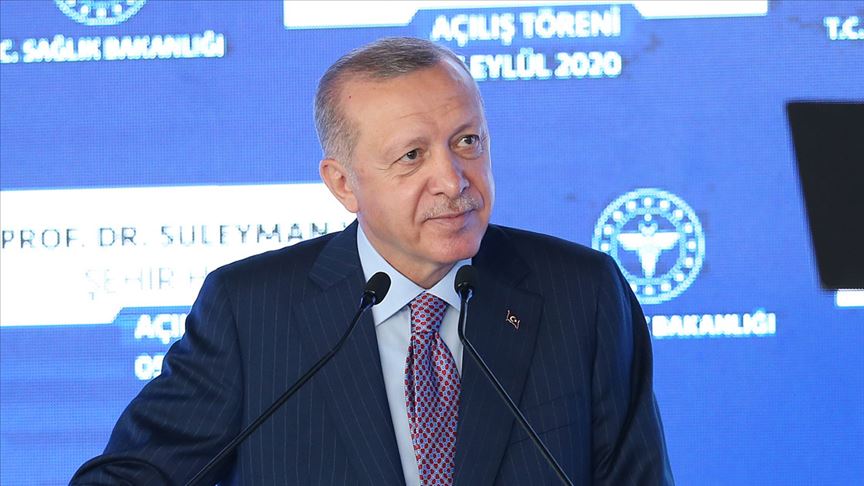 Cumhurbaşkanı Erdoğan'dan Göztepe Prof. Dr. Süleyman Yalçın Şehir Hastanesi paylaşımı
