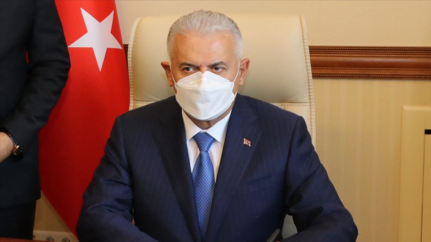 Binali Yıldırım, Kovid-19 testinin negatif çıktığını duyurdu!
