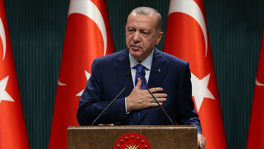 Cumhurbaşkanı Erdoğan İzmir'deki deprem nedeniyle dayanışma mesajı veren ülkelere teşekkür etti