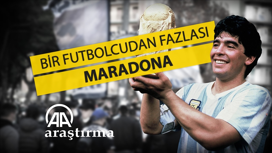 Bir futbolcudan fazlası: 'DİEGO ARMANDO MARADONA'