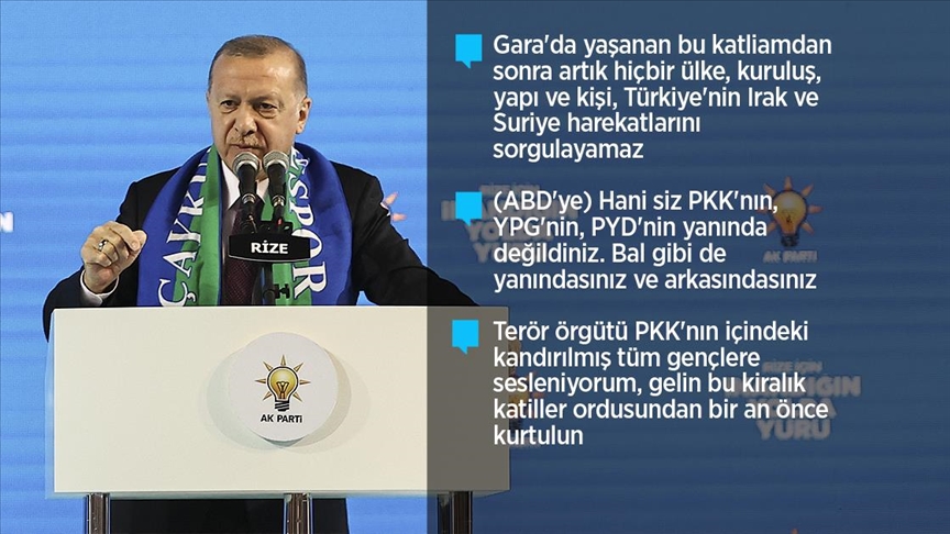 Cumhurbaşkanı Erdoğan'dan flaş açıklamalar
