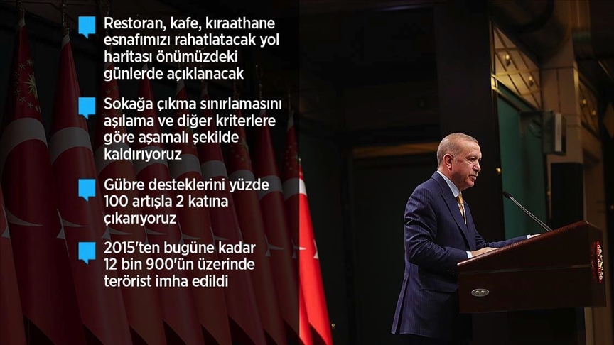 Cumhurbaşkanı Erdoğan'dan kabine sonrası flaş açıklamalar