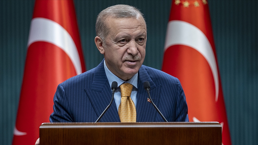Cumhurbaşkanı Erdoğan: Yaşadıklarımız Türk dünyasının birlik, beraberlik ve dayanışmasının önemini göstermiştir